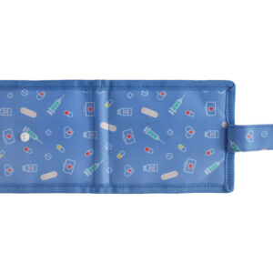 Organizador de Bolsillo para Enfermería GIMA (Pocket Organizer) – Azul Claro, 15 x 12 x 2 cm, con Compartimentos para Bolígrafos, Termómetro y Linternas | Ref. GM27142