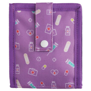 Organizador de Bolsillo para Enfermería GIMA (Pocket Organizer) – Azul Claro, 15 x 12 x 2 cm, con Compartimentos para Bolígrafos, Termómetro y Linternas | Ref. GM27142