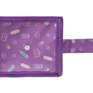 Organizador de Bolsillo para Enfermería GIMA (Pocket Organizer) – Azul Claro, 15 x 12 x 2 cm, con Compartimentos para Bolígrafos, Termómetro y Linternas | Ref. GM27142