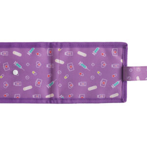 Organizador de Bolsillo para Enfermería GIMA (Pocket Organizer) – Azul Claro, 15 x 12 x 2 cm, con Compartimentos para Bolígrafos, Termómetro y Linternas | Ref. GM27142