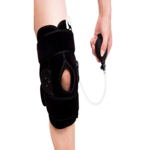 Órtesis de rodilla criopneumática universal con férulas ROM y bolsas de gel frío/calor - GIMA 42030