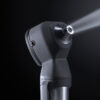 Otoscopio LUXAMED AURIS LED 3,7 V USB recargable – Negro – Anillo LED 10.000 lux, lente 3X y puerto de insuflación (Ref. 31572 · GIMA)