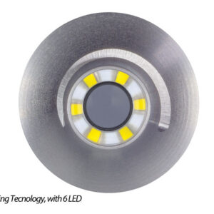 Otoscopio LUXAMED AURIS LED 3,7 V USB recargable – Negro – Anillo LED 10.000 lux, lente 3X y puerto de insuflación (Ref. 31572 · GIMA)