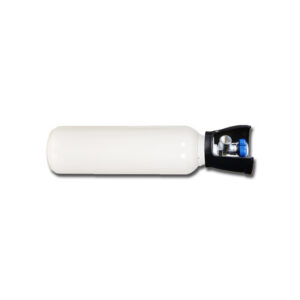 OXYGEN CYLINDER 5 l with valve - BRITISH STANDARD - empty