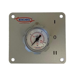 OXYGEN CYLINDER EXCHANGER WITH PLATE