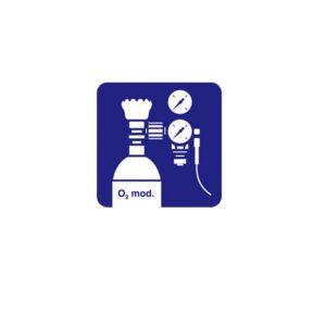 OXYGEN CYLINDER SYMBOL