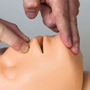 Pack 4 Maniquíes de RCP Practi-Man Advance (GIMA 56501) – Simulador adulto/niño con seletor de 3 posiciones, maniobra de subluxación mandibular y entrenamiento DEA