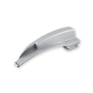 Pala de laringoscopio GIMA MAXLITE de fibra óptica Macintosh N.º 2 – Infantil, acero inoxidable y autoclavable 134 °C (Ref. 58058)