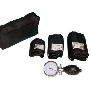 PALM SPHYGMOMANOMETER WITH 3 CUFF SET