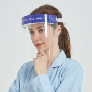 Pantalla Facial Antivaho Desechable GIMA – Visera Protectora de Película Hidrófila Antiempañante para un Solo Uso (Ref. 25662)