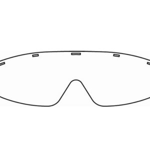 Pantallas de Recambio para Visor de Protección 25646 (Caja de 20) | Repuesto Facial Transparente GIMA – Ref. 25647
