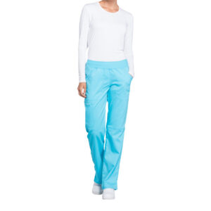 Pantalón Cargo Pull-On Cherokee® Revolution Mujer - Uniforme Sanitario con Cintura Elástica