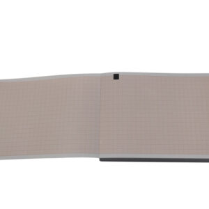Papel térmico para ECG 100x150 mm – Paquete de 200 hojas con cuadrícula naranja – GIMA (compatible CARDIOLINE ECG 100+)