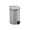 Papelera con pedal de acero inoxidable AISI 410 – Cubo de residuos de 20 L con cubo interior extraíble para clínicas y centros sanitarios (Ref. GIMA 44902)