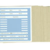 Paquete de Prueba Bowie-Dick 123 x 123 x 16 mm para Control Diario de Autoclaves de Vapor Pre-Vacío – Indicador Químico Tipo 2 (ISO 11140-4 / EN 867-4) – Caja de 20 Unidades (Ref. GIMA 35950)