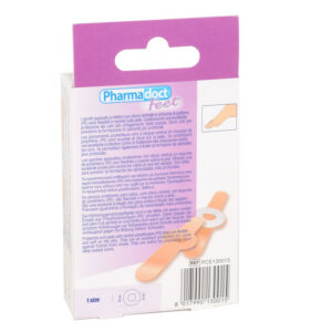 Paracallos PHARMADOCT GIMA – Protectores Adhesivos para Callos Redondos, Ovalados y Blíster (Cartón de 12 Cajas) | Ref. GM25350, GM25351, GM25352