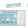 Pastillero semanal 7 días GIMA Ref. 41510 – Azul translúcido (SKU GM41510)