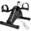 Pedalier eléctrico con pantalla LED – Ejercitador de pedales para rehabilitación y cardio (GIMA 43153, negro)
