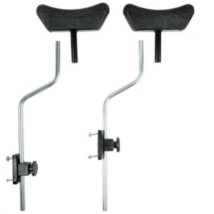 Perneras Estándar GIMA para Camilla de Ginecología 27505 – Kit de Repuesto de 2 Perneras con Soportes (Ref. 27508)