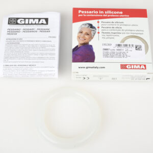 Pesario de Silicona de Anillo Ø 80 mm Transparente – GIMA 29897 – Prolapso Uterino Grado I-II e Incontinencia Urinaria de Esfuerzo