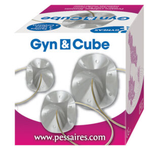 Pesario GYN&CUBE de silicona, ø 28/38 mm, h 38 mm, talla standard – GIMA (Ref. 29887) para incontinencia urinaria de esfuerzo y prolapso