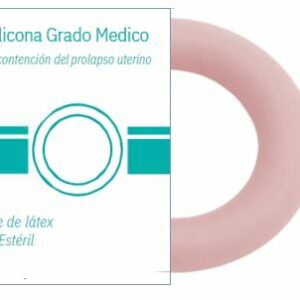 Pesario de silicona flexible de 90mm para prolapso uterino grado 1 y 2, sin latex