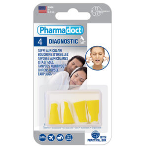 PHARMADOCT EAR PLUGS - carton of 12 boxes of 4
