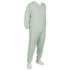 Pijama de Contención para Pacientes Anti-Manipulación – Talla L (Verde) Unisex, Reutilizable, 97% Algodón | Ref. GIMA 36738