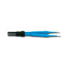 Pinza bipolar Mc PHERSON 10,2 cm, punta recta 0,5 mm, conector europeo – Electrocirugía e oftalmología GIMA