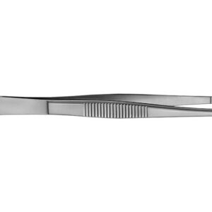 Pinza de disección Aesculap recta 14,5 cm – Ref. BD047R · Instrumental quirúrgico de precisión (SKU 39162)