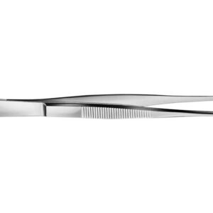 Pinza de disección Aesculap recta con dientes 1x2 – 16 cm · Ref. BD559R – Instrumental quirúrgico reutilizable (SKU GM39177)