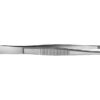 Pinza de disección recta Aesculap de 11,5 cm – Instrumental quirúrgico de precisión reutilizable (Ref. BD043R)