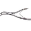 Pinza de extracción curva para pequeños animales en acero inoxidable – 16 cm (Ref. GIMA 80012) | GM80012