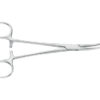 Pinza Hemostática de Crile Aesculap – Curva, puntas romas, 16 cm · Ref. BH167R · Instrumental Quirúrgico (SKU GM39206)