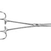 Pinza Hemostática de Crile Aesculap Recta con Puntas Romas – 16 cm – Ref. BH166R (SKU GM39205) · Instrumental Quirúrgico Reutilizable
