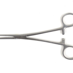 Pinza Hemostática de Kelly Recta 16 cm en Acero Inoxidable – Instrumental Quirúrgico Reutilizable GIMA (Ref. 26717, SKU GM26717)