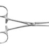 Pinza Hemostática de Kocher Aesculap – Recta con Dientes 1x2, 14 cm (Ref. BH614R / SKU 39215) – Instrumental Quirúrgico