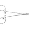 Pinza Hemostática Micro-Halsted Aesculap Curva 12,5 cm – Instrumental Quirúrgico Reutilizable (Ref. BH109R)