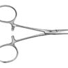 Pinza Hemostática Mosquito Hartmann Aesculap Recta 10 cm – Instrumental Quirúrgico Reutilizable (Ref. BH104R)