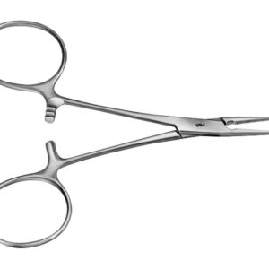 Pinza Hemostática Mosquito Hartmann Aesculap Recta 10 cm – Instrumental Quirúrgico Reutilizable (Ref. BH104R)