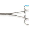 Pinza hemostática Spencer Wells estéril recta 13 cm desechable de acero inoxidable – GIMA (caja de 25 uds)