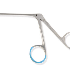Pinza Micro de Oído Hartmann Estéril Desechable 15 cm – Punta de 3 mm, Acero Inoxidable con Parte Azul (GIMA 38895) | Caja de 10 uds