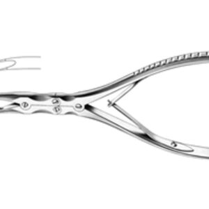 Pinza Ósea Beyer (Beyer Bone Forceps) – 18 cm | Instrumental de Cirugía Veterinaria GIMA Ref. 80045 (GM80045)