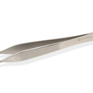 Pinzas de Medicación Estériles Desechables de Acero Inoxidable GIMA (Ref. GM38850) – Pinzas de Tejido rectas 13 cm y Adson | Caja de 25 uds