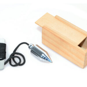 PLUMBING WEIGHT with wooden case