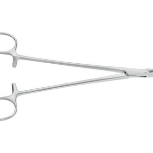 Portaagujas Hegar-Mayo Aesculap Recto 18,5 cm – Ref. BM236R · Instrumental Quirúrgico de Sutura
