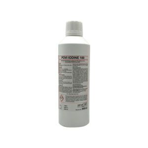 POVI-IODINE 100 Antiséptico en Solución 500 ml – Povidona Yodada 10% (Iodopovidona) Biocida PT1 para Lavado y Desinfección de Manos en Entornos Sanitarios | GIMA Ref. 36565