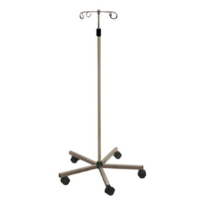 PREMIUM I.V. STAND - stainless steel