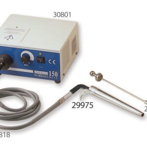 Prensa angulada de fibra óptica (F.O. Clamp) para conexión de luz – GIMA Ref. 29975 | Colonoscopia y diagnóstico