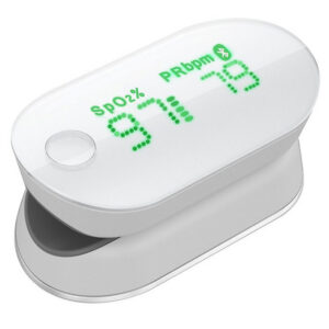 Pulsioxímetro de Dedo iHealth Air Inalámbrico con Bluetooth 4.0 – Monitor de SpO2, Frecuencia de Pulso e Índice de Perfusión (Ref. 23525)
